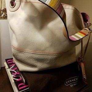 Limited Edition Large Multi Stripe Bucket Hobo